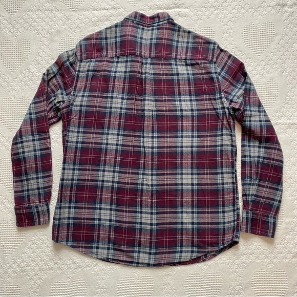 $10 or 2/$15 Men’s CHAPS Plaid Flannel Button Down Shirt Size Large - Picture 2 of 5